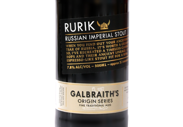 6x Galbraith's Rurik Impreial Stout
