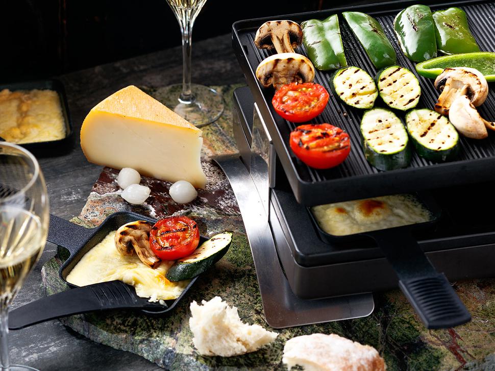 Raclette and Vegetable Grill Recipe - Viva
