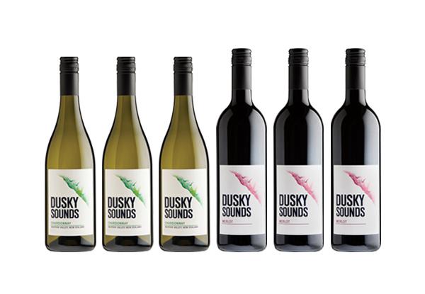 $59 for a Mixed Six Bottle Case of Dusky Sounds Wine