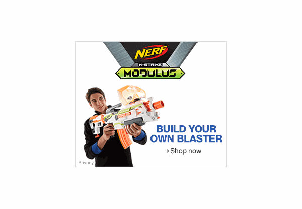 Build your own NERF BLASTER-Free Shipping