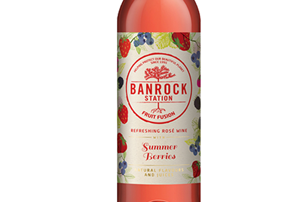 $59 for a Case of Six Bottles of Banrock Station Fruit Fusions Summer Berries