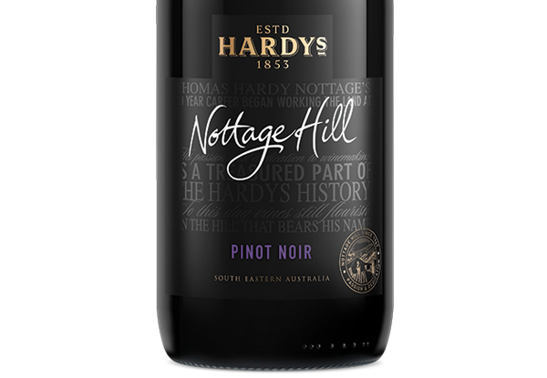 $59.99 for a Six Bottle Case of Hardy's Nottage Hill Pinot Noir 2014