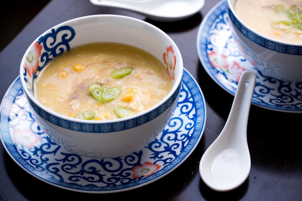 Sachie Nomura's Sweet Corn Chicken Soup recipe - Viva