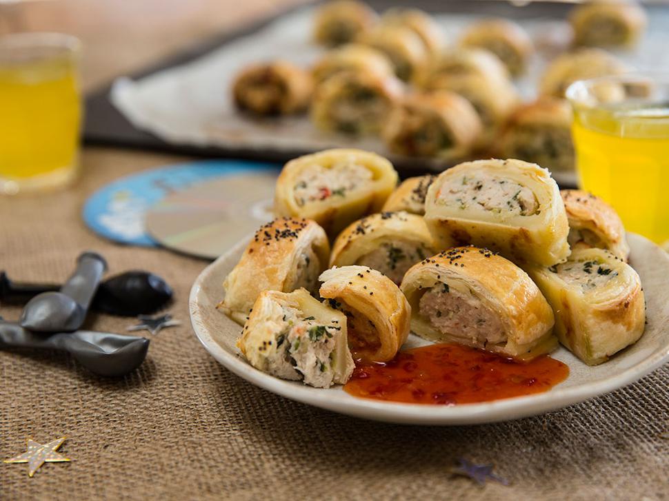 Thai Chicken Sausage Rolls Recipe Viva