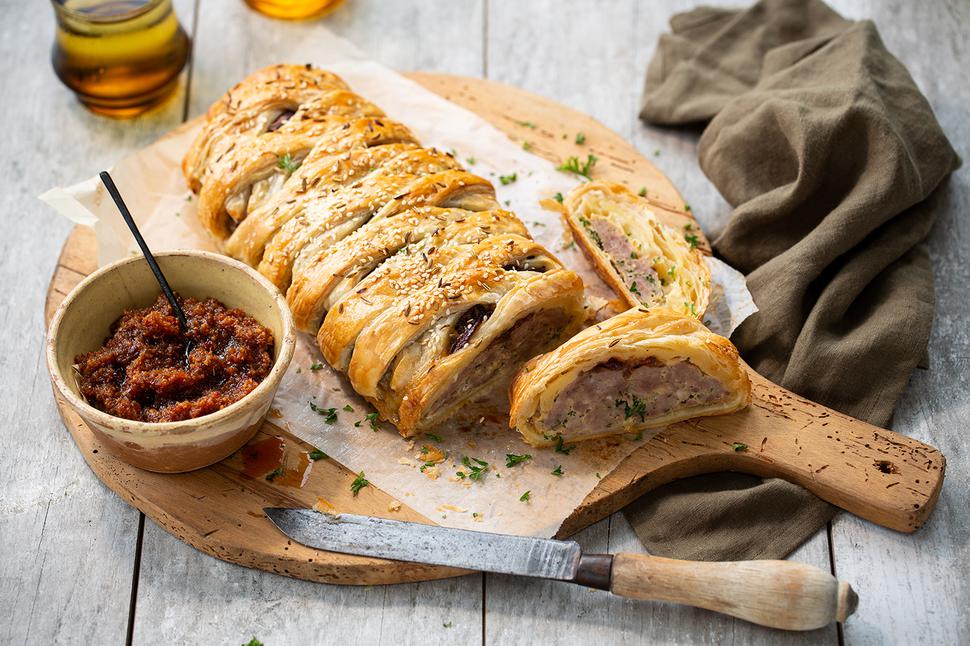 This Sausage & Herb Plait Is Easier To Make Than It Looks - Viva