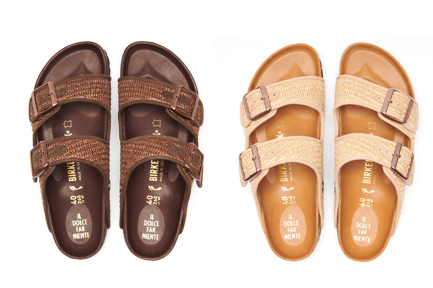 Birkenstock il dolce far niente raffia hot sale