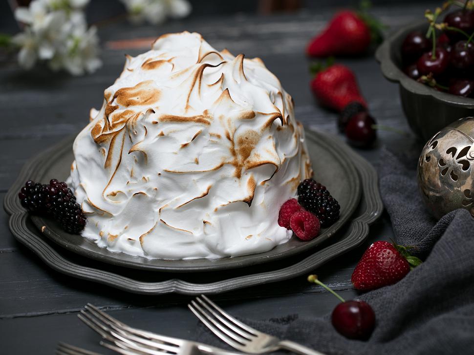 Christmas Baked Alaska - Viva