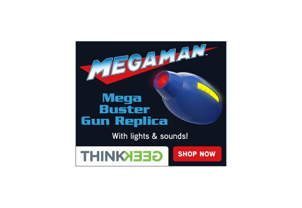 Mega Man Mega Buster Gun Replica from ThinkGeek