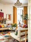 This 19th-Century Apartment In Rome Is A Citrus-Hued Oasis