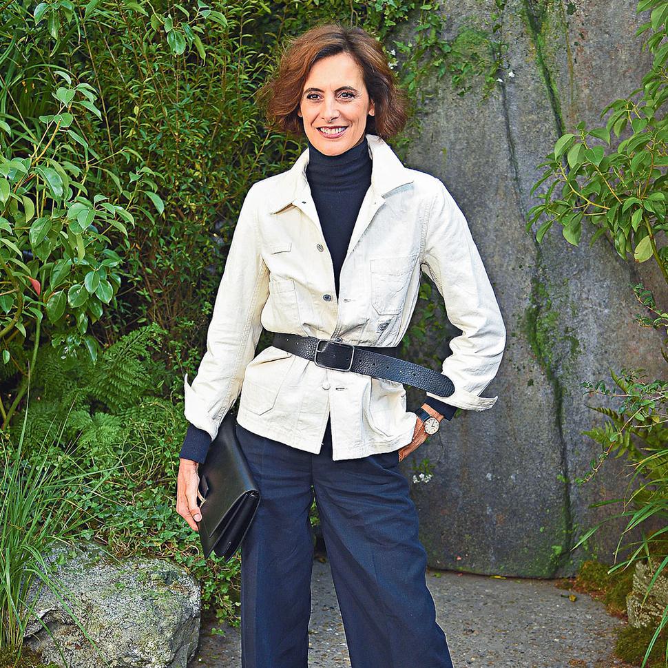 model ines de la fressange on smashing ageless style - viva