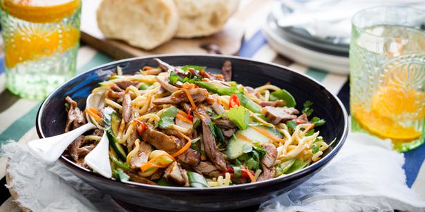Recipe: Duck and noodle salad with hoisin dressing - Viva
