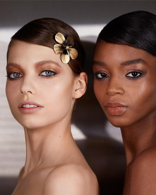 Behind The Glamorous Bronzed Makeup At Tom Ford S Runway Show In La Viva