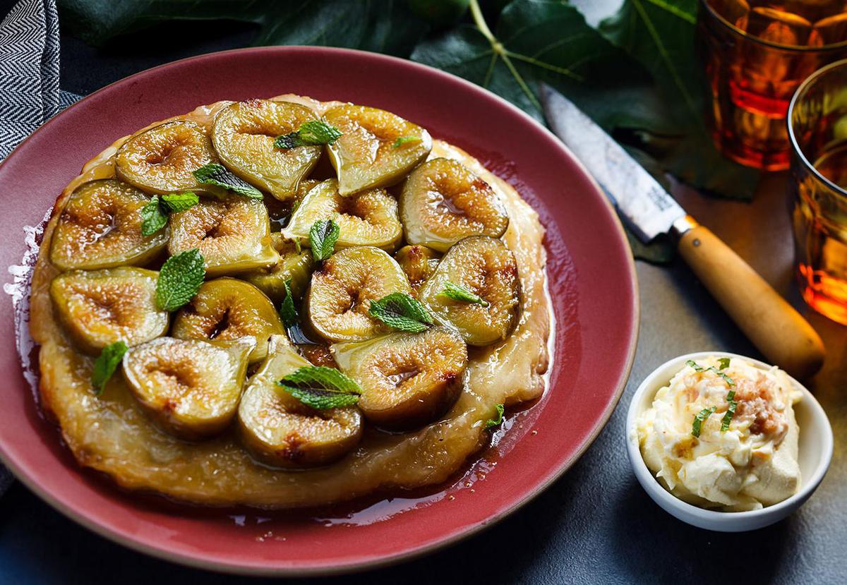 Tarte Tatin Recipe With Figs and Honey - Viva