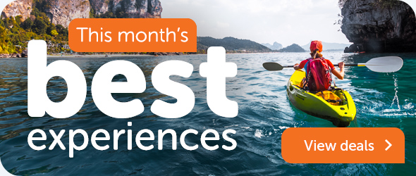 Best of the month experiences - with GrabOne