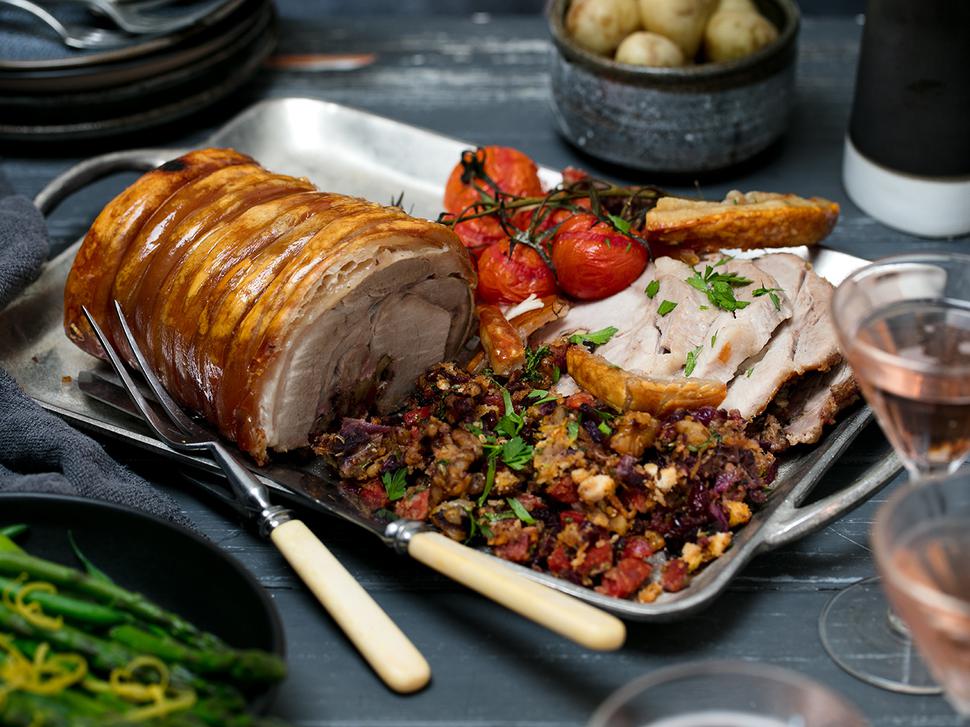 christmas pork loin
