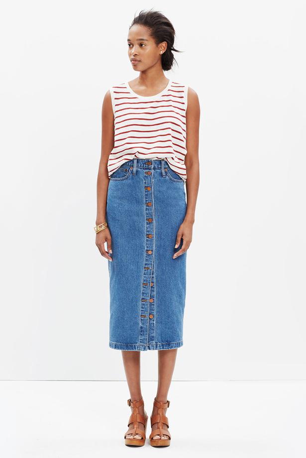 jean skirt nz